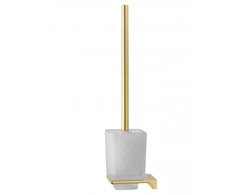 Туалетный ершик в комплекте WONZON & WOGHAND ECLIPSE, Глянцевое золото (WW-9129-LG)