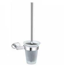Туалетный ершик в комплекте WONZON & WOGHAND FIRST, Хром (WW-8429)