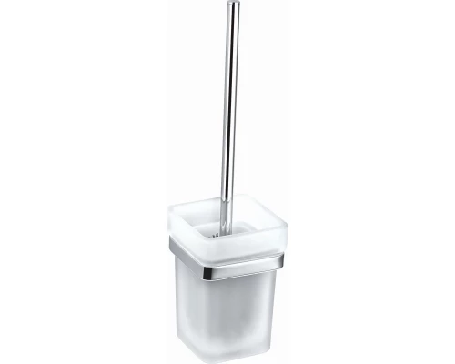 Туалетный ершик в комплекте WONZON & WOGHAND FLAT, Хром (WW-9729)