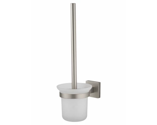 Туалетный ершик в комплекте WONZON & WOGHAND POLO, Брашированный никель (WW-8919-BN)