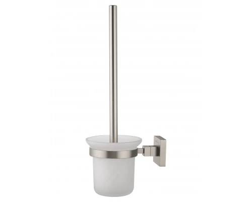 Туалетный ершик в комплекте WONZON & WOGHAND POLO, Брашированный никель (WW-8919-BN)