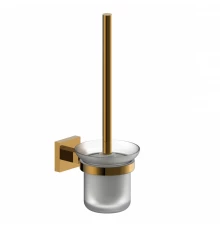 Туалетный ершик в комплекте WONZON & WOGHAND POLO, Темное золото (WW-8919-DG)