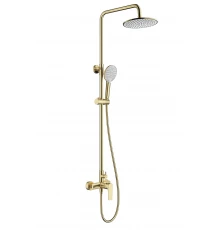 Душевая система WONZON & WOGHAND Blend, Брашированное золото (WW-A30103-BG)