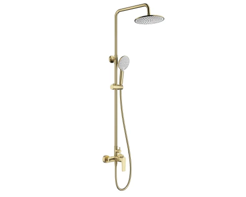 Душевая система WONZON & WOGHAND Blend, Брашированное золото (WW-A30103-BG)