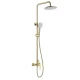Душевая система WONZON & WOGHAND Blend, Брашированное золото (WW-A30103-BG)