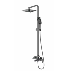 Душевая система WONZON & WOGHAND DIAMOND, Темный графит (WW-88739011-BGM)