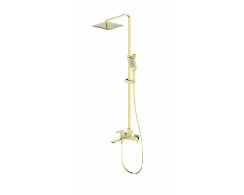 Душевая система WONZON & WOGHAND EDGE, Брашированное золото (WW-88739003-BG)