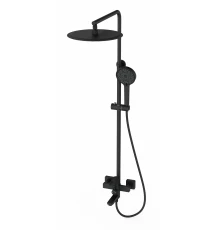 Душевая система WONZON & WOGHAND FRAME, Черный матовый (WW-88739010-MB)