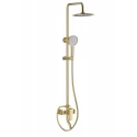 Душевая система WONZON & WOGHAND Line, Брашированное золото (WW-AE3354-BG)