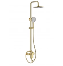 Душевая система WONZON & WOGHAND Line, Брашированное золото (WW-AE3354-BG)