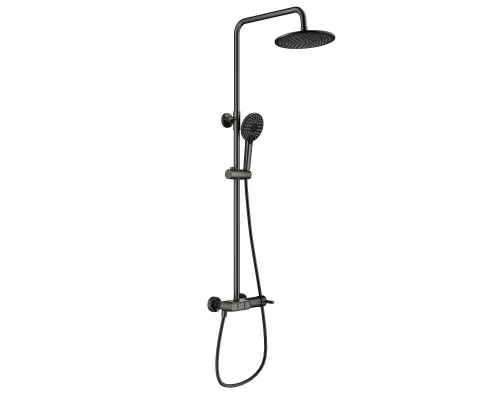Душевая система WONZON & WOGHAND MUSE Corno, Темный графит (WW-A30653-BGG)