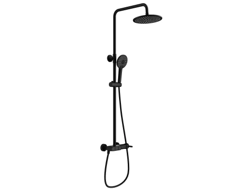Душевая система WONZON & WOGHAND MUSE Corno, Черный матовый (WW-A30653-MB)