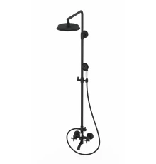 Душевая система WONZON & WOGHAND RETRO, Черный матовый (WW-88739020-MB)
