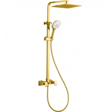 Душевая система WONZON & WOGHAND SHAKESPEARE, Темное золото (WW-654602-DG)