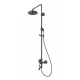 Душевая система WONZON & WOGHAND STEAM, Темный графит (WW-88739008-BGM)