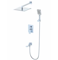 Душевая система встраиваемая WONZON & WOGHAND CUBE, Хром (WW-88939016-CR)