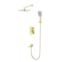 Душевая система встраиваемая WONZON & WOGHAND DIAMOND, Брашированное золото (WW-88939011-BG)