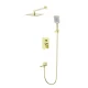 Душевая система встраиваемая WONZON & WOGHAND DIAMOND, Брашированное золото (WW-88939011-BG)