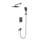 Душевая система встраиваемая WONZON & WOGHAND DIAMOND, Темный графит (WW-88939011-BGM)