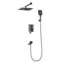 Душевая система встраиваемая WONZON & WOGHAND EDGE, Темный графит (WW-88939003-BGM) Душевая система встраиваемая WONZON & WOGHAND EDGE, Темный графит (WW-88939003-BGM)