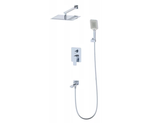 Душевая система встраиваемая WONZON & WOGHAND EDGE, Хром (WW-88939003-CR)