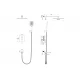 Душевая система встраиваемая WONZON & WOGHAND EDGE, Хром (WW-88939003-CR)