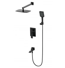 Душевая система встраиваемая WONZON & WOGHAND FIT, Черный матовый (WW-88939009A-MB)