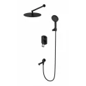 Душевая система встраиваемая WONZON & WOGHAND FRAME, Черный матовый (WW-88939010-MB)