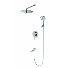 Душевая система встраиваемая WONZON & WOGHAND STICK, Хром (WW-88939017-CR)