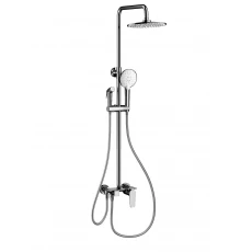 Душевая система с техническим душем WONZON & WOGHAND, Хром (WW-A30874-CR)