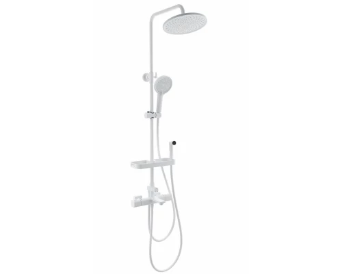 Душевая система с гигиеническим душем и термостатом WONZON & WOGHAND SOLID, Белый матовый (WW-C3011-A1-MW)