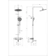 Душевая система с термостатом WONZON & WOGHAND NEO, Белый матовый (WW-B3035-A2-MW)