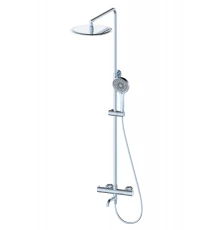 Душевая система с термостатом WONZON & WOGHAND STICK, Хром (WW-88739903-CR)