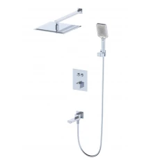 Душевая система с термостатом встраиваемая WONZON & WOGHAND, Хром (WW-88929003-CR)
