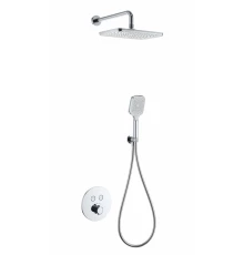 Душевая система с термостатом встраиваемая WONZON & WOGHAND, Хром (WW-D2017-A-CR)