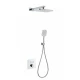 Душевая система с термостатом встраиваемая WONZON & WOGHAND, Хром (WW-D2017-B-CR)