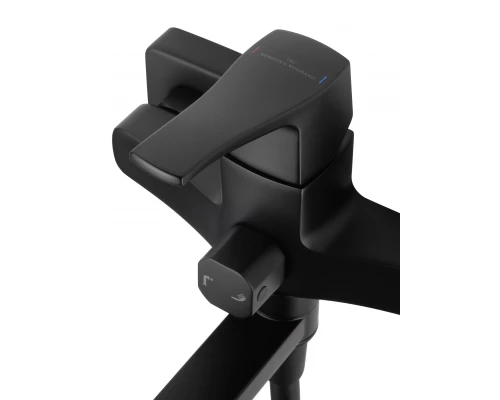 Смеситель для ванны WONZON & WOGHAND FLEX, Черный матовый (WW-639906-MB)