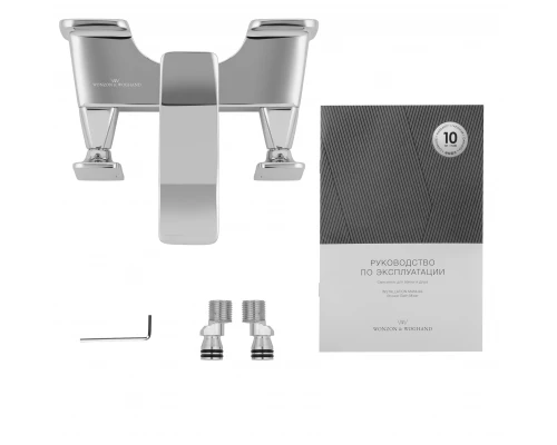 Смеситель для ванны WONZON & WOGHAND SHAKESPEARE, Хром (WW-653101-CR)