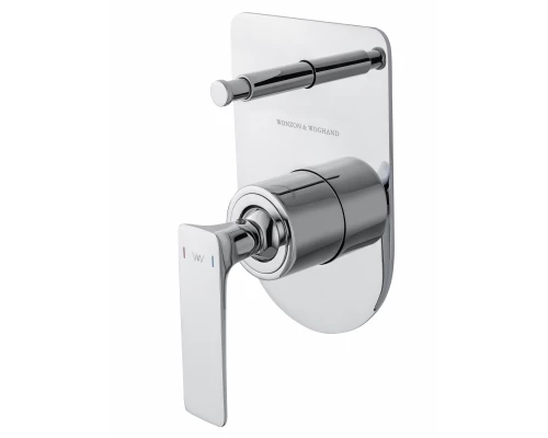 Смеситель для ванны встраиваемый WONZON & WOGHAND SHARK, Хром (WW-483700-CR)