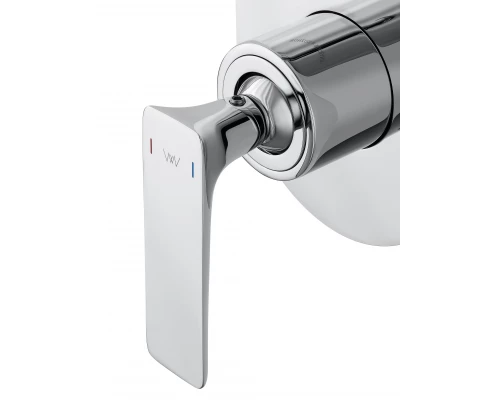 Смеситель для ванны встраиваемый WONZON & WOGHAND SHARK, Хром (WW-483700-CR)