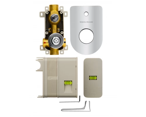 Смеситель для ванны встраиваемый WONZON & WOGHAND SHARK, Хром (WW-483700-CR)