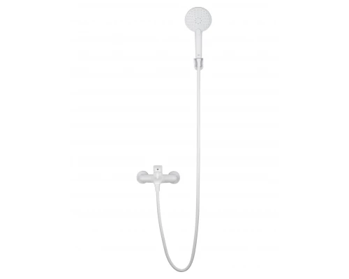 Смеситель для ванны с душем WONZON & WOGHAND ALFA, Белый матовый (WW-AE3204-MW)
