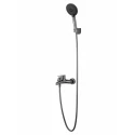 Смеситель для ванны с душем WONZON & WOGHAND ALFA, Темный графит (WW-AE3204-BGG)