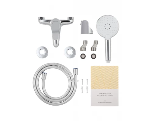 Смеситель для ванны с душем WONZON & WOGHAND ALFA, Хром (WW-AE3204-CR)