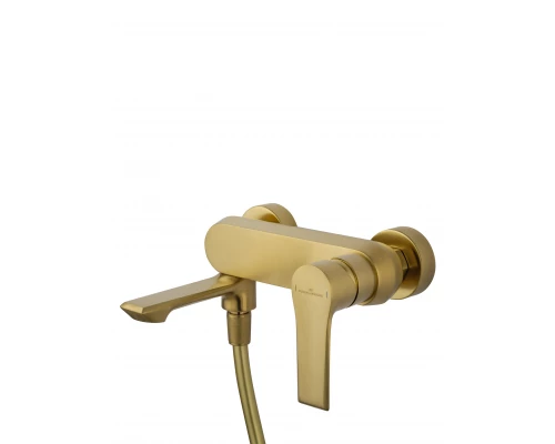 Смеситель для ванны с душем WONZON & WOGHAND BRILLIANT, Брашированное золото (WW-88037079-BG)