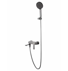 Смеситель для ванны с душем WONZON & WOGHAND BRILLIANT, Темный графит (WW-88037079-BGM)
