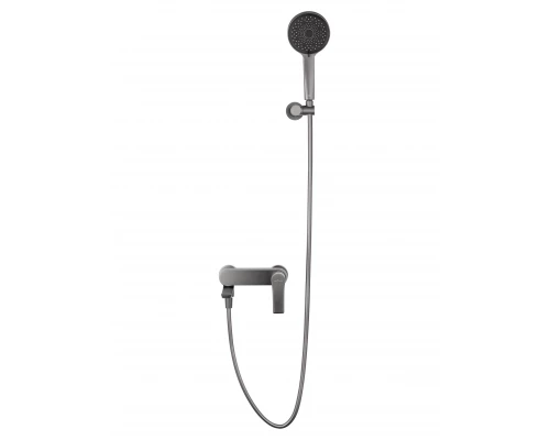 Смеситель для ванны с душем WONZON & WOGHAND BRILLIANT, Темный графит (WW-88037079-BGM)