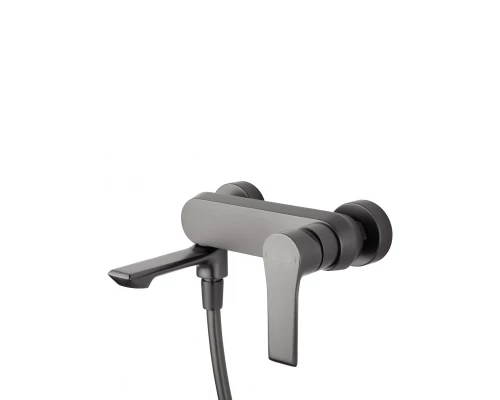 Смеситель для ванны с душем WONZON & WOGHAND BRILLIANT, Темный графит (WW-88037079-BGM)