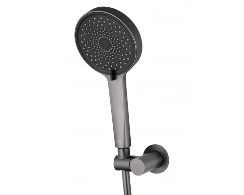 Смеситель для ванны с душем WONZON & WOGHAND BRILLIANT, Темный графит (WW-88037079-BGM)