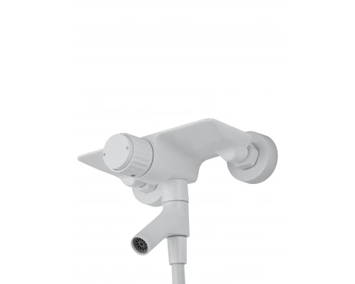 Смеситель для ванны с душем WONZON & WOGHAND CLICK, Белый матовый (WW-FE05L221-MW)